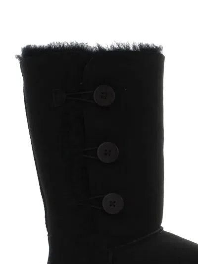 Ugg Bailey Button Triplet Boots In Black