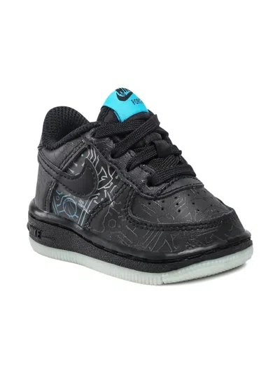 Nike Force 1 "black" Sneakers In Black