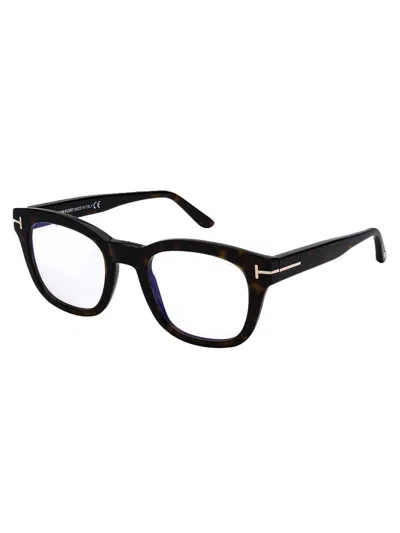 Tom Ford Avana Scura Acetate Glasses In Brown