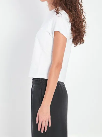 Alexander Wang T-shirt With Logo In White