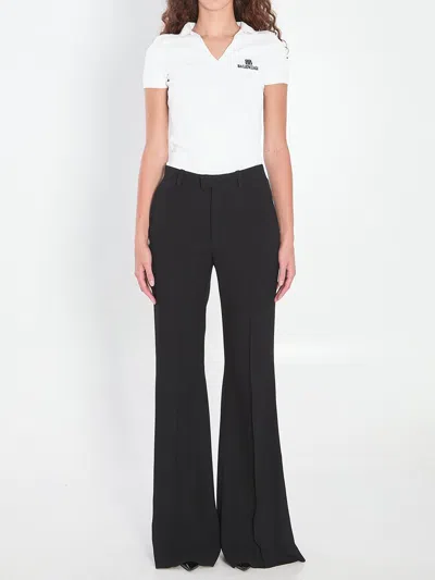 Balenciaga White Short-sleeve Nano Bb Tank Top In White