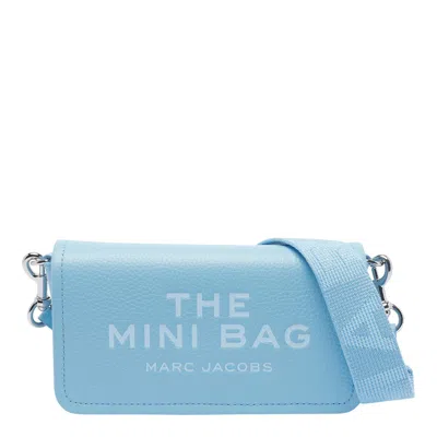 Marc Jacobs Rectangular Light Blue Shoulder Bag In Blue
