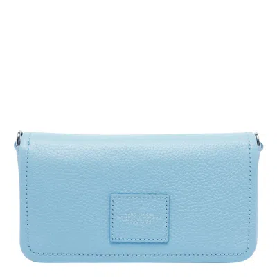 Marc Jacobs Rectangular Light Blue Shoulder Bag In Blue