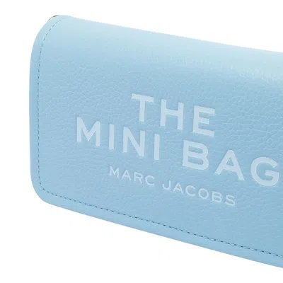 Marc Jacobs Rectangular Light Blue Shoulder Bag In Blue