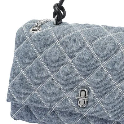 Marc Jacobs Borsa A Mano The Quilted Denim Dual Convertible