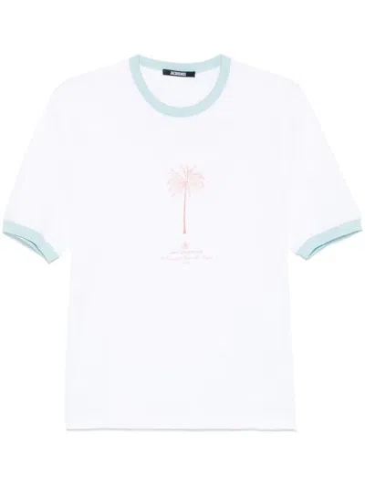Jacquemus Le T-shirt Venice Top In White