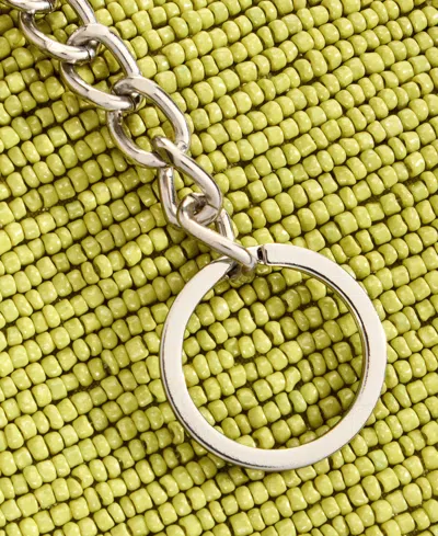 On 34th Hand Beaded Round Coin Purse, Exclusively At Macy's In White