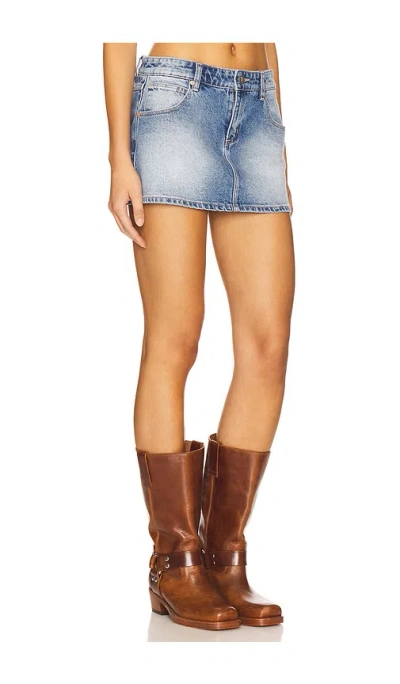 Abrand 99 Skirt In Blue