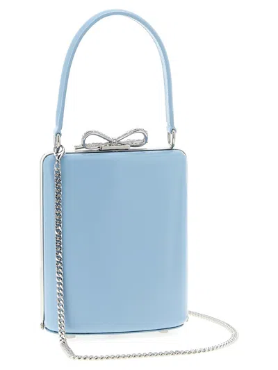 Self-portrait 'blue Leather Bag' Handbag In Blue
