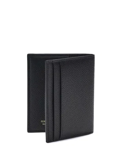 Ferragamo Bi-fold Cardholder Slots In Black
