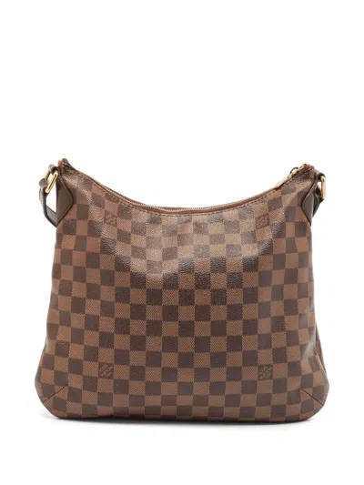 Pre-owned Louis Vuitton Damier Ebène Shoulder Bag In Brown