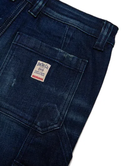 Diesel Kids D-bart-j Jeans In Blue