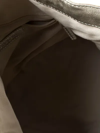 Pre-owned Givenchy Shimmering Canvas Tote Bag In Neutral