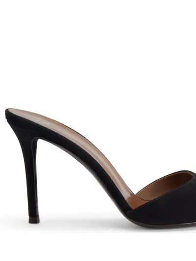 Giuseppe Zanotti 90mm Intriigo Mules In Black