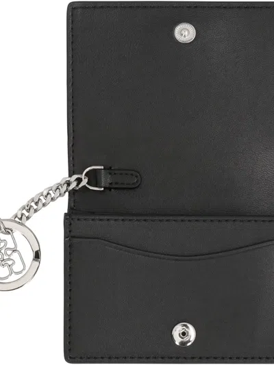 Ganni Bou Faux Leather Card Holder