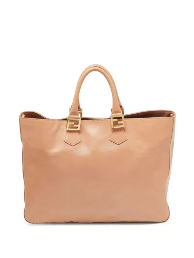 Pre-owned Fendi Leather Tote Bag