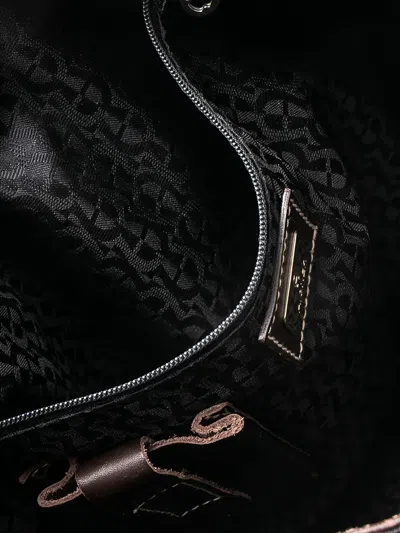 Pre-owned Aigner Vintage Monogram-pattern Shoulder Bag