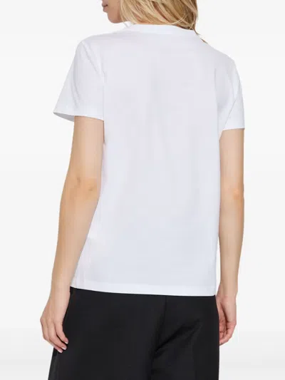 Max Mara Logo T-shirt In White