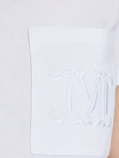 Max Mara Logo T-shirt In White