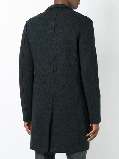 Harris Wharf London Single Breasted Coat - Grey | ModeSens