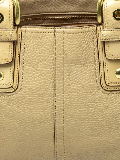 Pre-owned Coach Vintage Soho Textured-leather Tote Bag