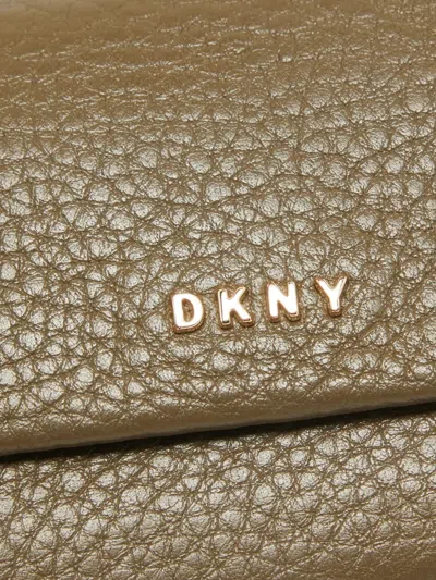 Pre-owned Dkny Vintage Leather Wallet