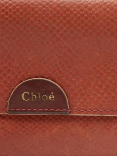 Pre-owned Chloé Leather Wallet