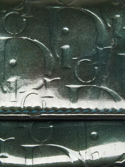 Pre-owned Dior Oblique-monogram Wallet