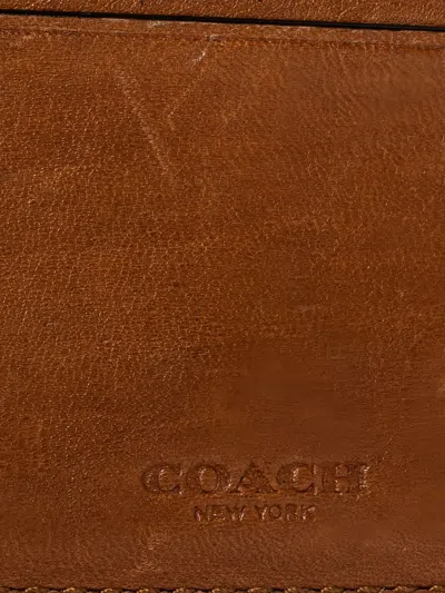 Pre-owned Coach Vintage  Leather Wallet