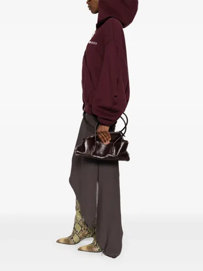 Attico La Passeggiata Small Top In Brown