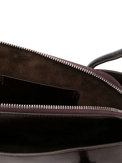 Attico La Passeggiata Small Top In Brown