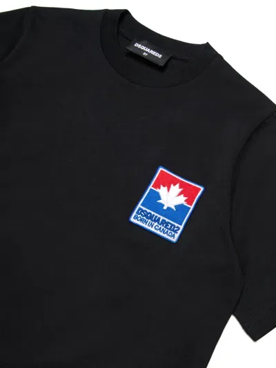 Dsquared2 Cotton T-shirt In Black