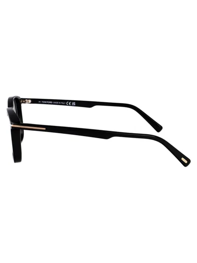 Tom Ford Nero Lucido Acetate Glasses In Black
