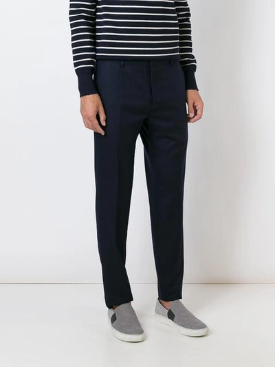 Shop Ami Alexandre Mattiussi Straight Trousers