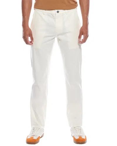 Theory Curtis Drawstring Pant In Good Linen In White