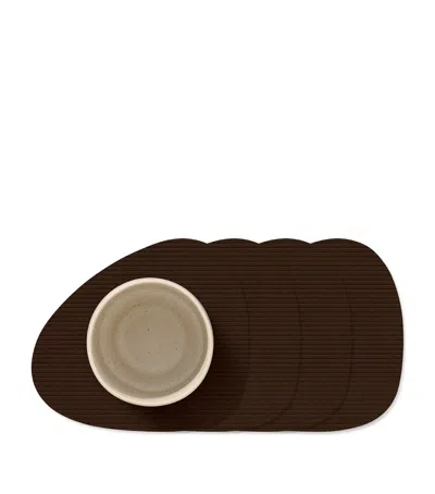 Linddna Corduroy Curve Coasters