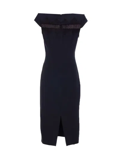 Alexander Mcqueen Alexander Mc Queen Dresses In Blue