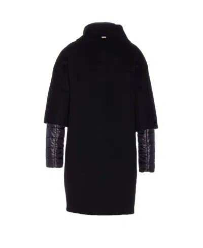 Herno Women Wool Down Jacket In Animal Print