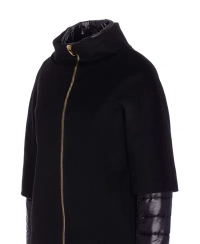 Herno Women Wool Down Jacket In Animal Print