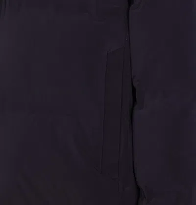 Herno New Impact Medium Weight Hooded Down Jacket In Blue