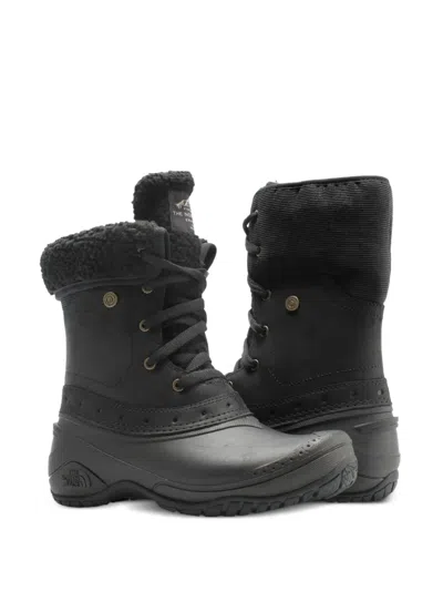 The North Face Shellista Roll-down Boots In Black