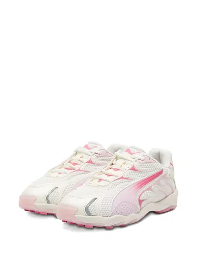 Puma Inhale "warm White/magic Rose" Sneakers In Pattern