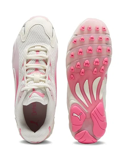 Puma Inhale "warm White/magic Rose" Sneakers In Pattern