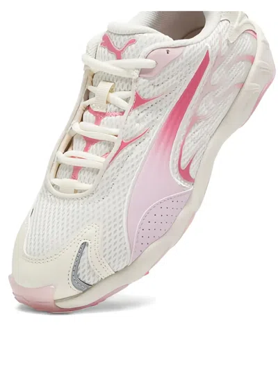 Puma Inhale "warm White/magic Rose" Sneakers In Pattern