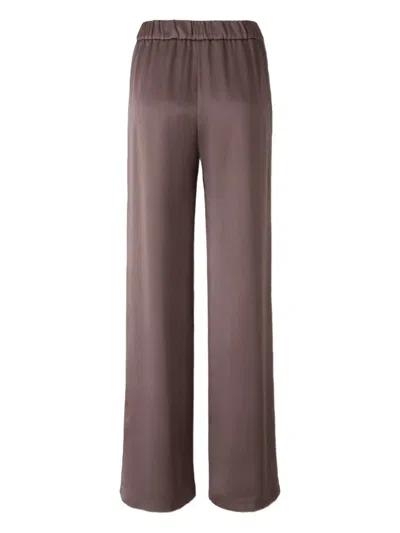 Herno Drawstring Casual Pants In Burgundy
