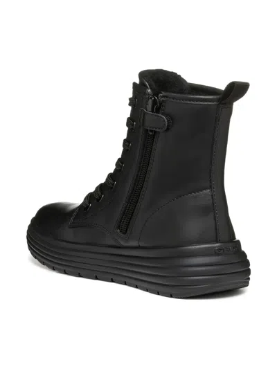 Geox Phaolae Ankle Boots In Black