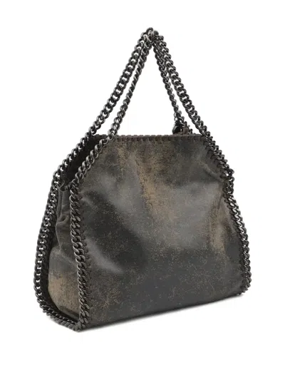 Stella Mccartney Falabella Mini Top Handle Bag In Black