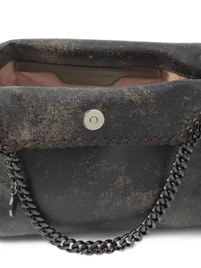 Stella Mccartney Falabella Mini Top Handle Bag In Black