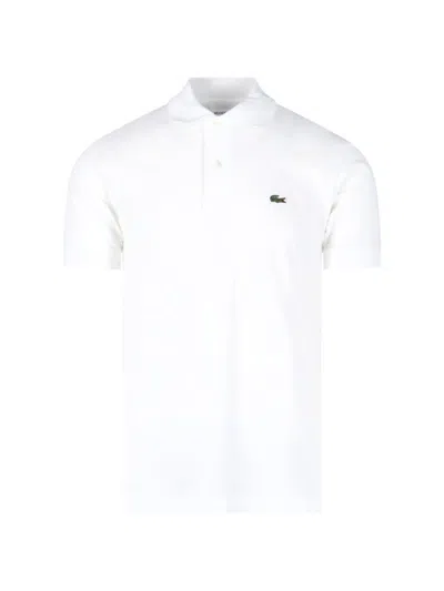 Lacoste Slim Fit Core Polo In White