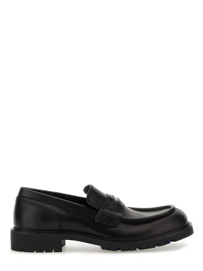 Burberry Rogue Loafers In Black